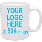 11oz Branded Mug x 504